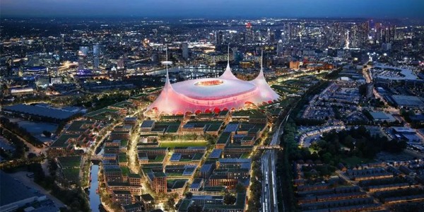 英国最大体育场 — 福斯特为“红魔”曼联设计的新体育场方案公布