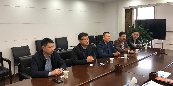 焦点平台有限公司蒋美荣董事长率队参访中国五冶集团有限公司